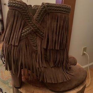 Fringe Bootie